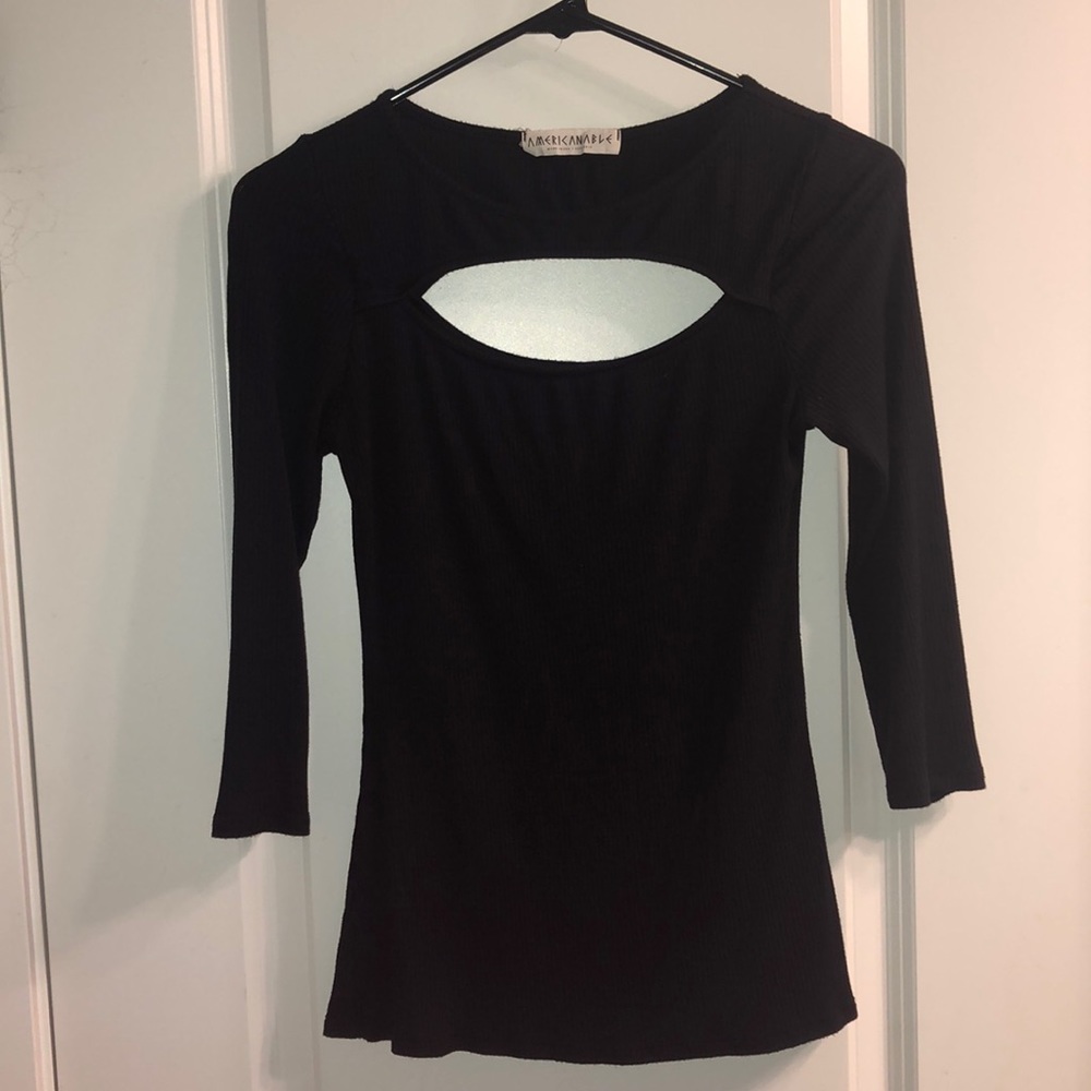 Cut out top